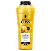 Gliss Oil Nutritive Odżywczy szampon do włosów przesuszonych i nadwyrężonych 400 ml
