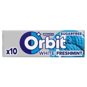 Orbit White Freshmint Guma do żucia bez cukru 14 g (10 sztuk)