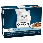 Gourmet Perle Karma dla kotów duet 1020 g (12 x 85 g)