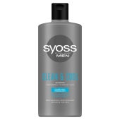 Syoss Men Clean & Cool Szampon do włosów normalnych i przetłuszczających się 440 ml