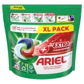 Ariel +Extra Clean Power All-in-1 PODS Kapsułki z płynem do prania, 40prań