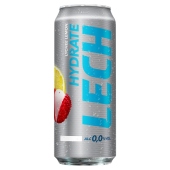 Lech Hydrate Piwo bezalkoholowe o smaku liczi i cytryny 500 ml