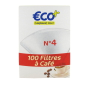 €.C.O.+  Filtry do kawy nr 4 100szt
