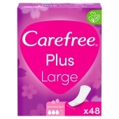 Carefree Plus Large Wkładki higieniczne delikatny zapach 48 sztuk