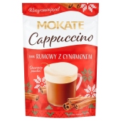 Mokate Cappuccino smak rumowy z cynamonem 110 g